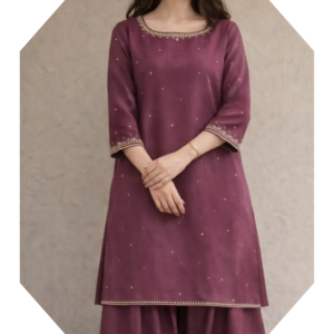 A beautiful dress .